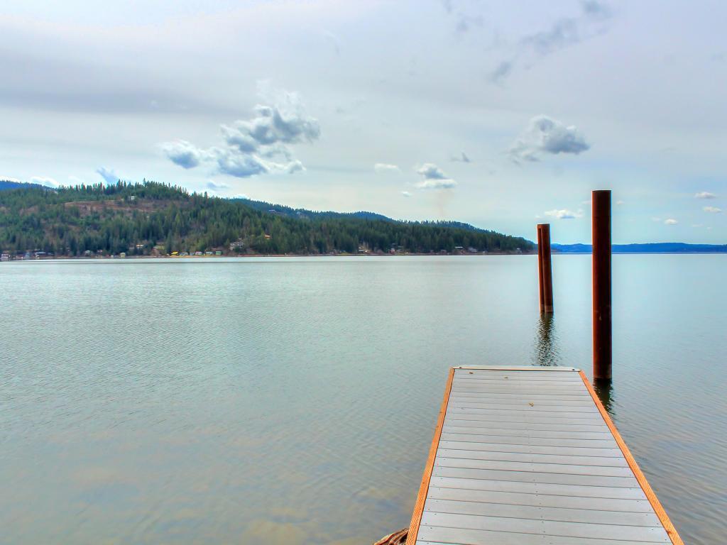 ホテルBeautiful Lake Coeur D'Alene Cabin On The Bay Mica 部屋 写真